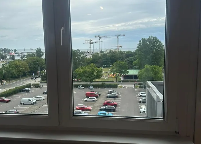 Lägenhet Sleepy3city With Sea View Gdynia